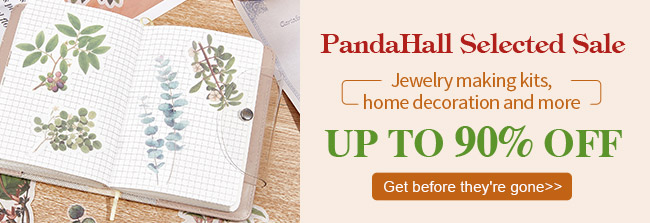 PandaHall Selected Sale Jewelry making kits, home decoration and more Up to 90% Off