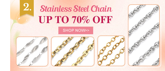Stainless Steel Chain Up to 70% OFF