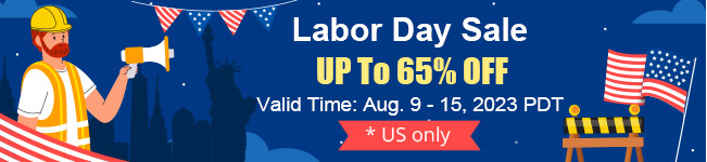 Labor Day Sale UP To 65% OFF