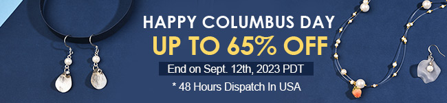 Happy Columbus Day UP TO 65% OFF