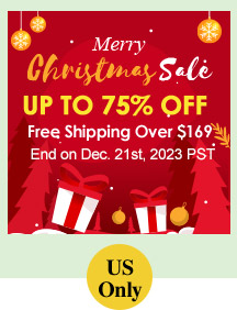 Merry Christmas Sale Up To 75% Off Free Shipping Over $169