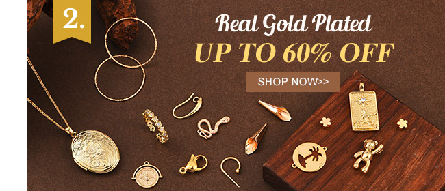 Real Gold Plated Up to 60% OFF