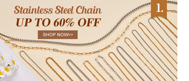Stainless Steel Chain Up to 60% OFF