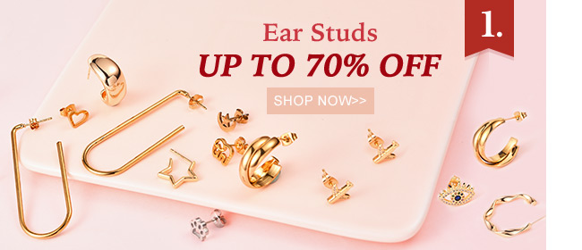 Ear Studs Up to 70% OFF