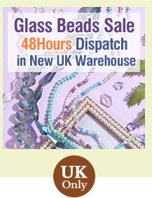 Glass Beads Sale 48Hours Dispatch in New UK Warehouse